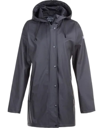 Weather Report Petra Regnfrakke Black Regntøj Poncho