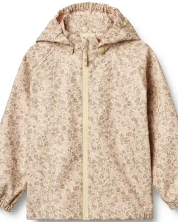 Wheat Regntøj Chardy Regnjakke Rose Flower Field