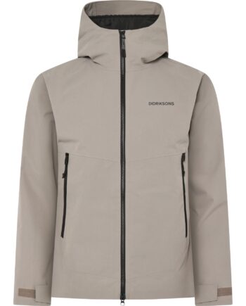 Didriksons Biak Regnjakke Herre Ash Brown
