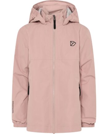 Didriksons Meliss Regnjakke Junior Lyserød