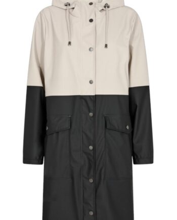 Freequent Regnjakke Nova Moonbeam Black
