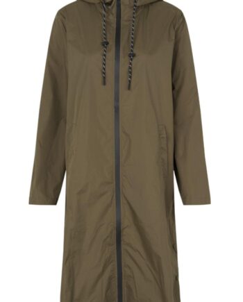 Global Funk Regnjakke Porter Kasey Dark Green