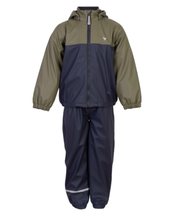Impala Moss Børne Regnsæt Fleece Blue Nights 140