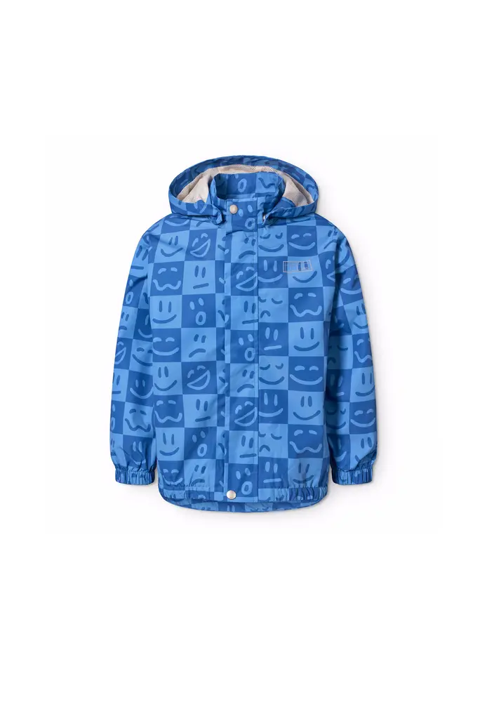 Waiton Regnjakke Vibe Checks Blu