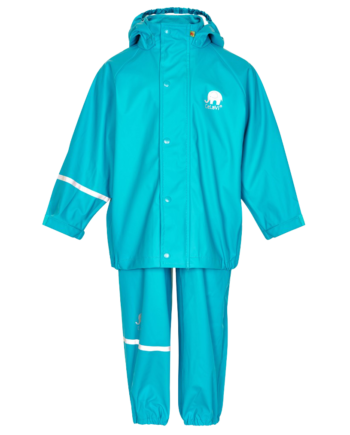 Celavi Børne Regnsæt Turquise