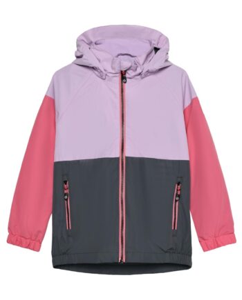 Color Kids Pige Regnjakke Bionic Finish Eco Coating Orchid Bloom 128