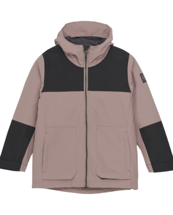 Color Kids Pige Regnjakke Bionic Finish Eco Coating Woodrose 140