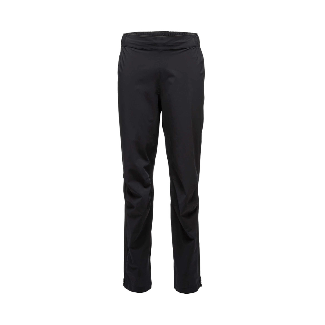 Regnbukser Herre Black Diamond Stormline Stretch Rain Pants Sort   Tilbage