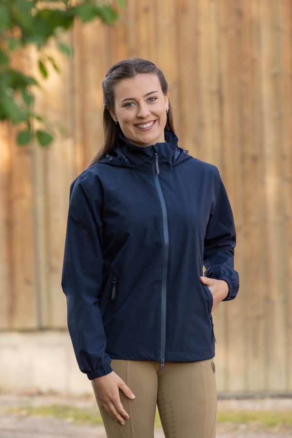 Covalliero Regnjakke Navy Str