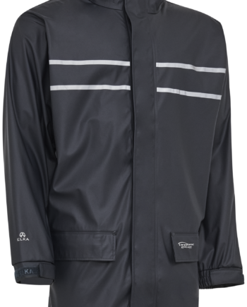 Regnjakke Refleksstriber 026301 Navy Str