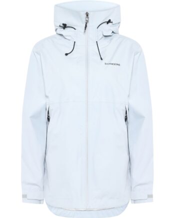 Didriksons Tilde Regnjakke Dame Ice Blue
