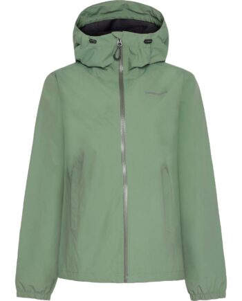 Didriksons Varja Regnjakke Dame Light Moss