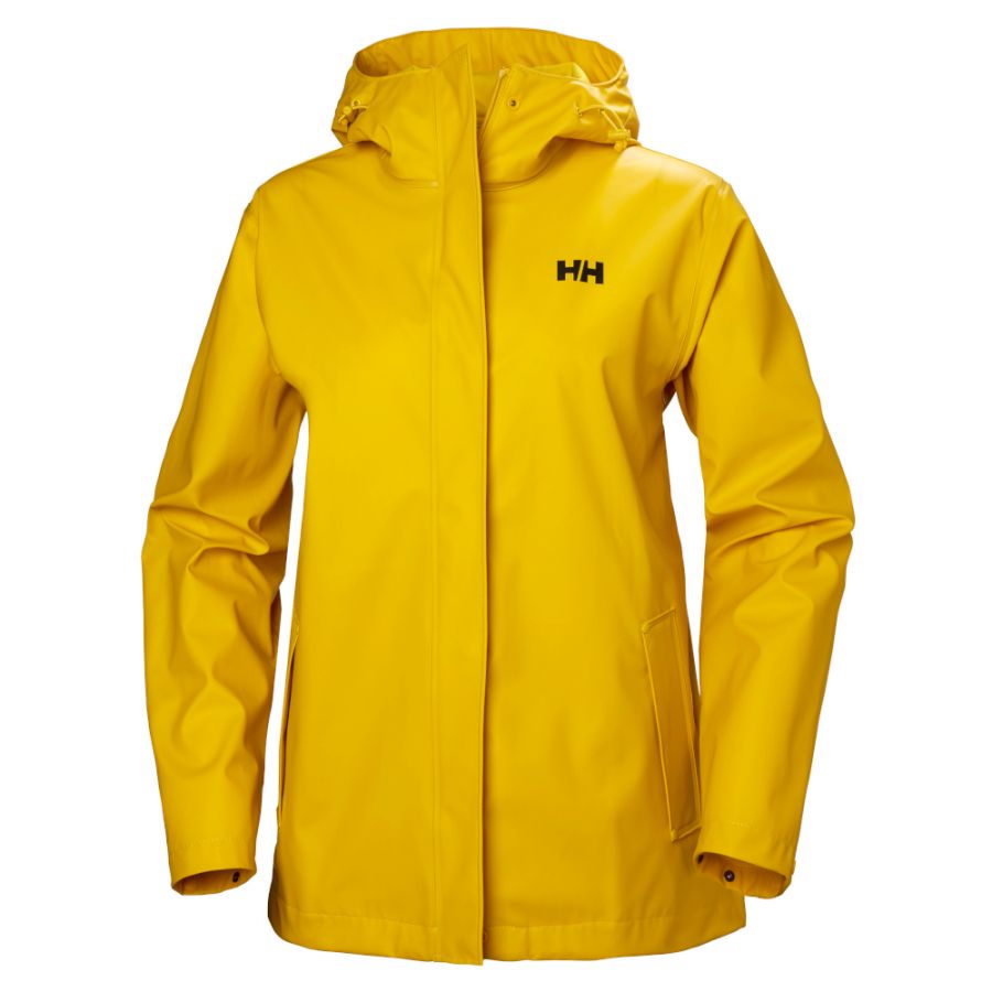 Helly Hansen Moss Regnjakke Dame Gul