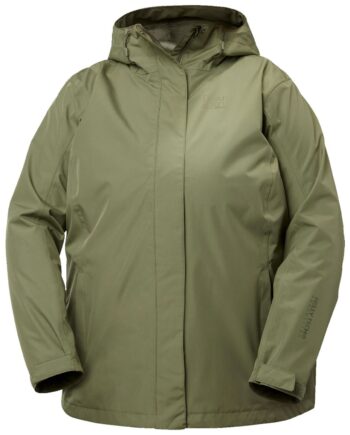 Helly Hansen Seven Plus Regnjakke Dame Plus Size Grøn
