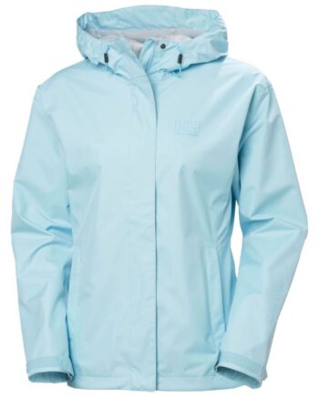 Helly Hansen Seven Regnjakke Dame Lyseblå
