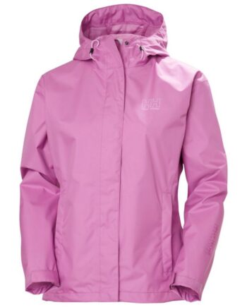 Helly Hansen Seven Regnjakke Dame Pink