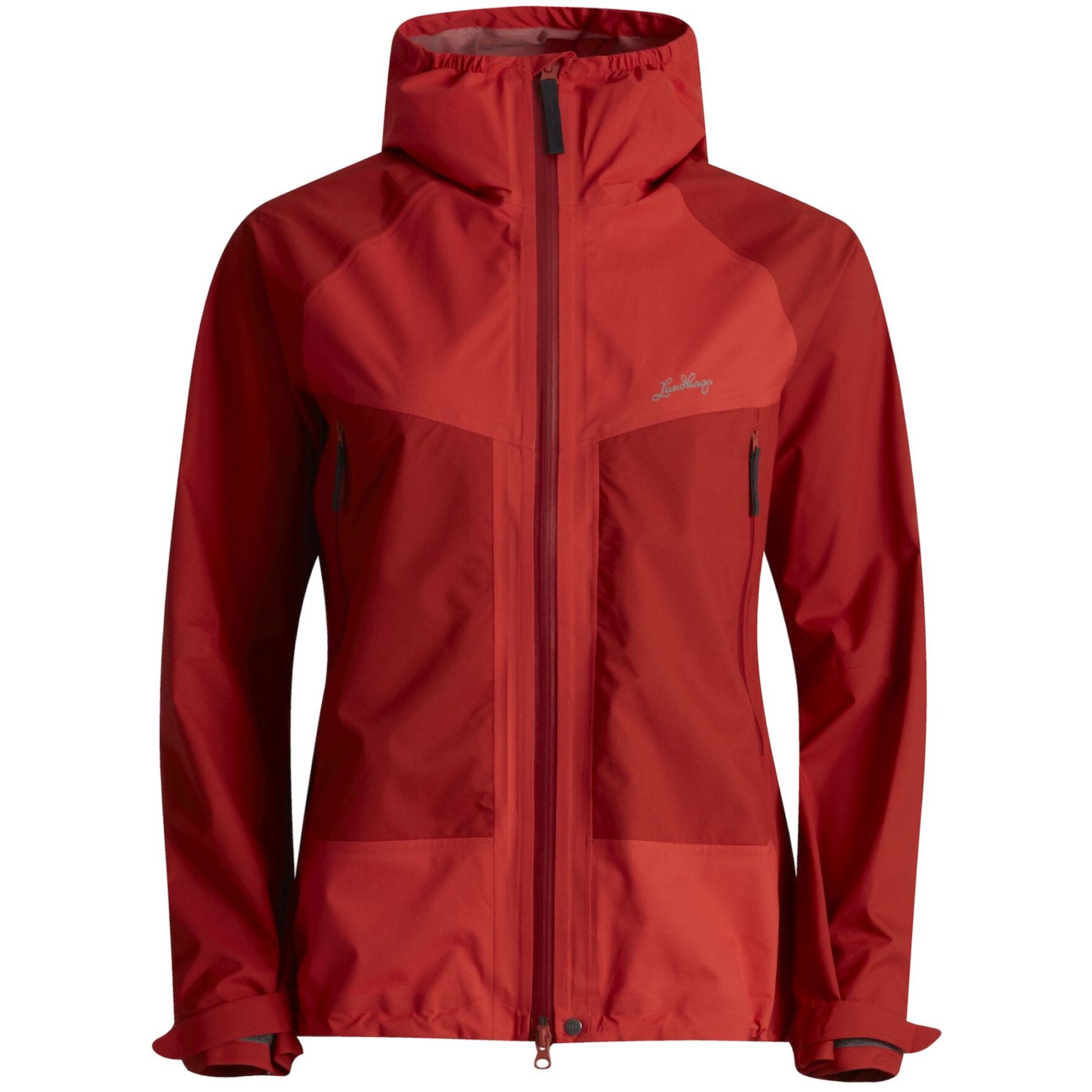 Lundhags Padje Light Waterproof Jacket Regnjakke Dame Rød