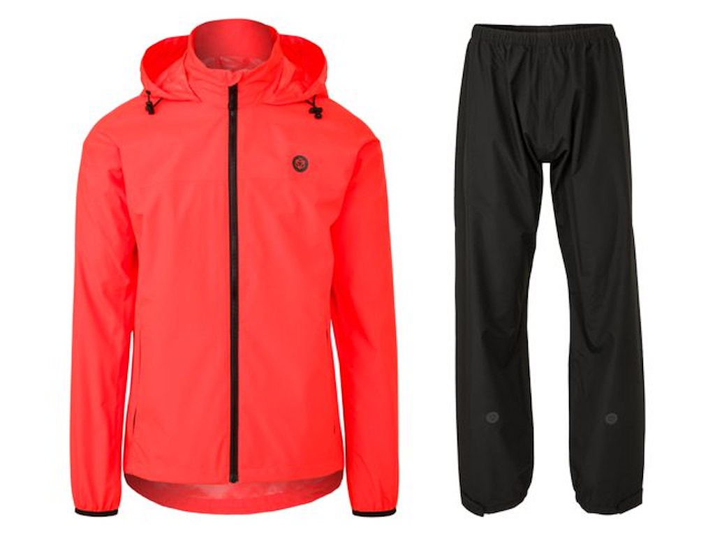 Agu Regnsæt Essential Vis Neon Red Unisex