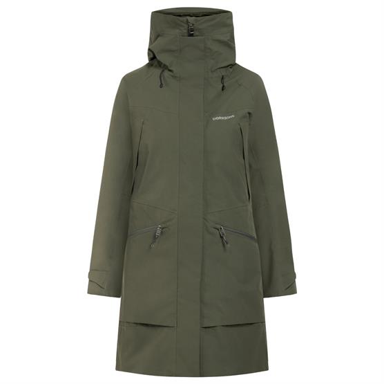 Didriksons Ilma Womens Parka Deep Green