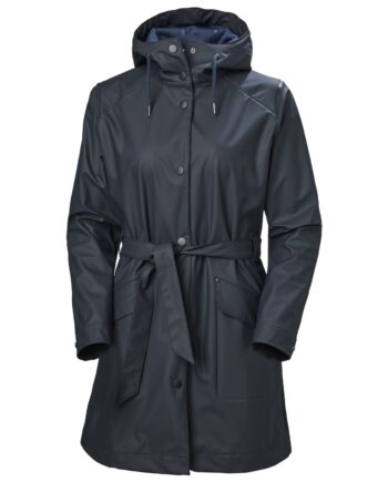 Helly Hansen Kirkwall Regnfrakke Dame Navy