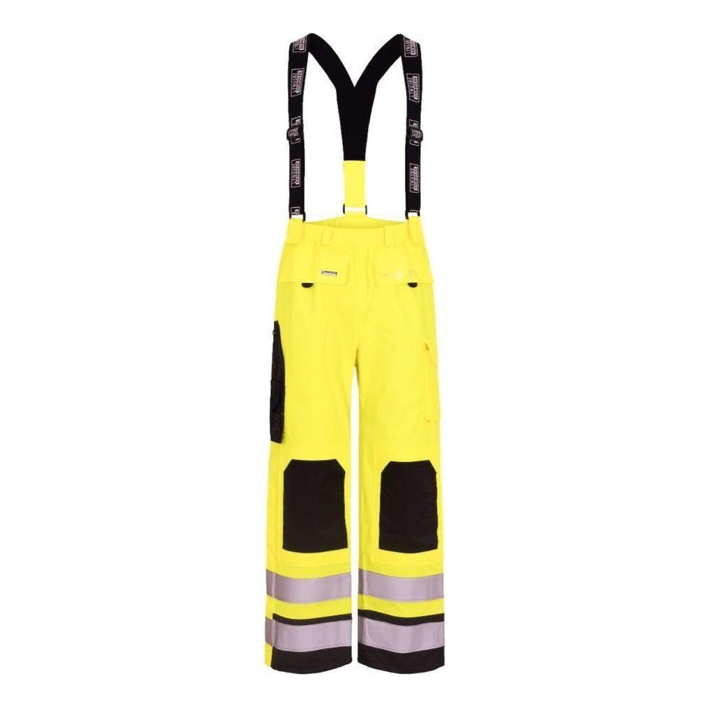 Lyngsøe Brandhæmmende Regnbukser Lr6022 Saturn Yellow Navy Regntøj Bukser 1149
