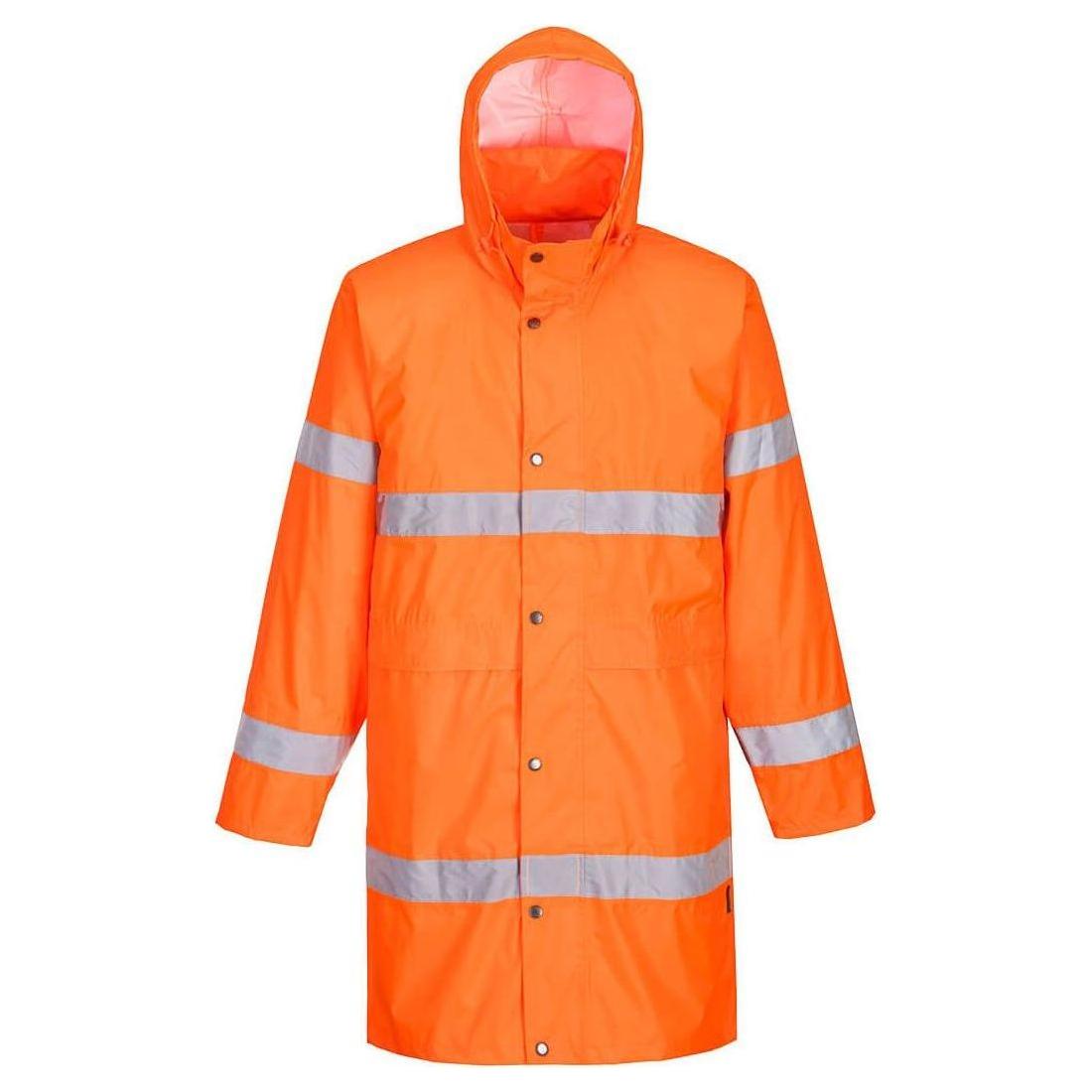 Portwest Vis Regnjakke H442 Orange Regntøj Overdele Regnjakke