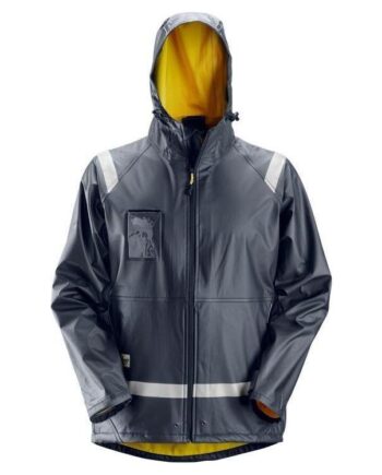 Snickers Regnjakke 8200 Navy  Jakker  Fjernlager  Overdele