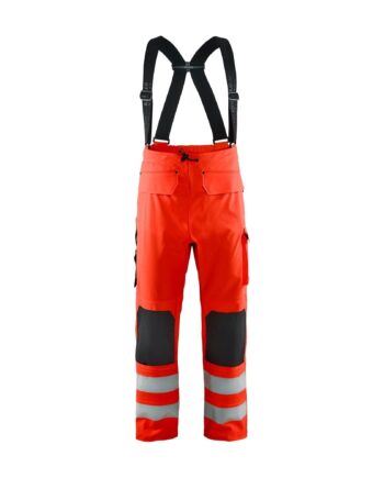 Blåklder 1302 High Vis Regnbuks Level High Vis Rød  Regntøj  Blåklder  343