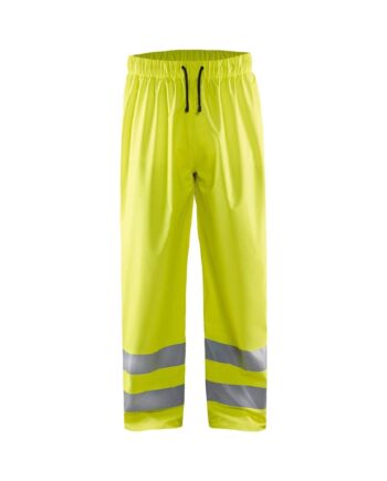 Blåklder 1384 High Vis Regnbuks Level High Vis Gul  Regntøj  Blåklder  Herre