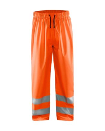 Blåklder 1384 High Vis Regnbuks Level High Vis Orange  Regntøj  Blåklder  Herre