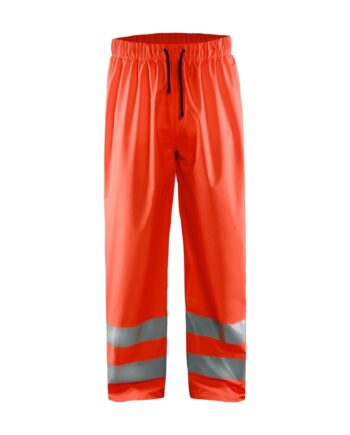 Blåklder 1384 High Vis Regnbuks Level High Vis Rød  Regntøj  Blåklder  Herre
