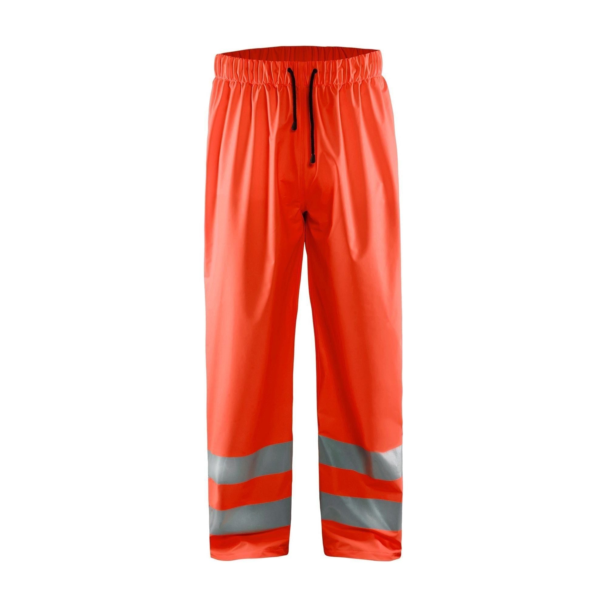 Blåklder 1384 High Vis Regnbuks Level High Vis Rød Regntøj Blåklder Herre
