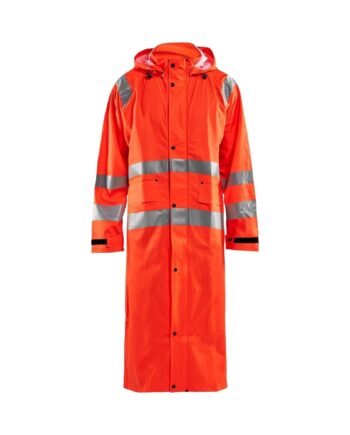 Blåklder 4325 High Vis Regnjakke Level Herre High Vis Orange  Regntøj  Blåklder  343
