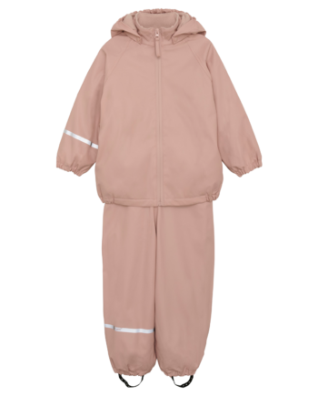 Celavi Pige Regnsæt Fleece Misty Rose 110
