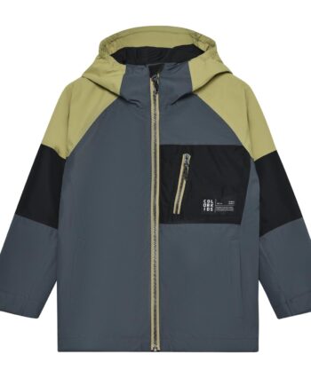 Color Kids Børne Regnjakke Bionic Finish Eco Coating Turbulence 110