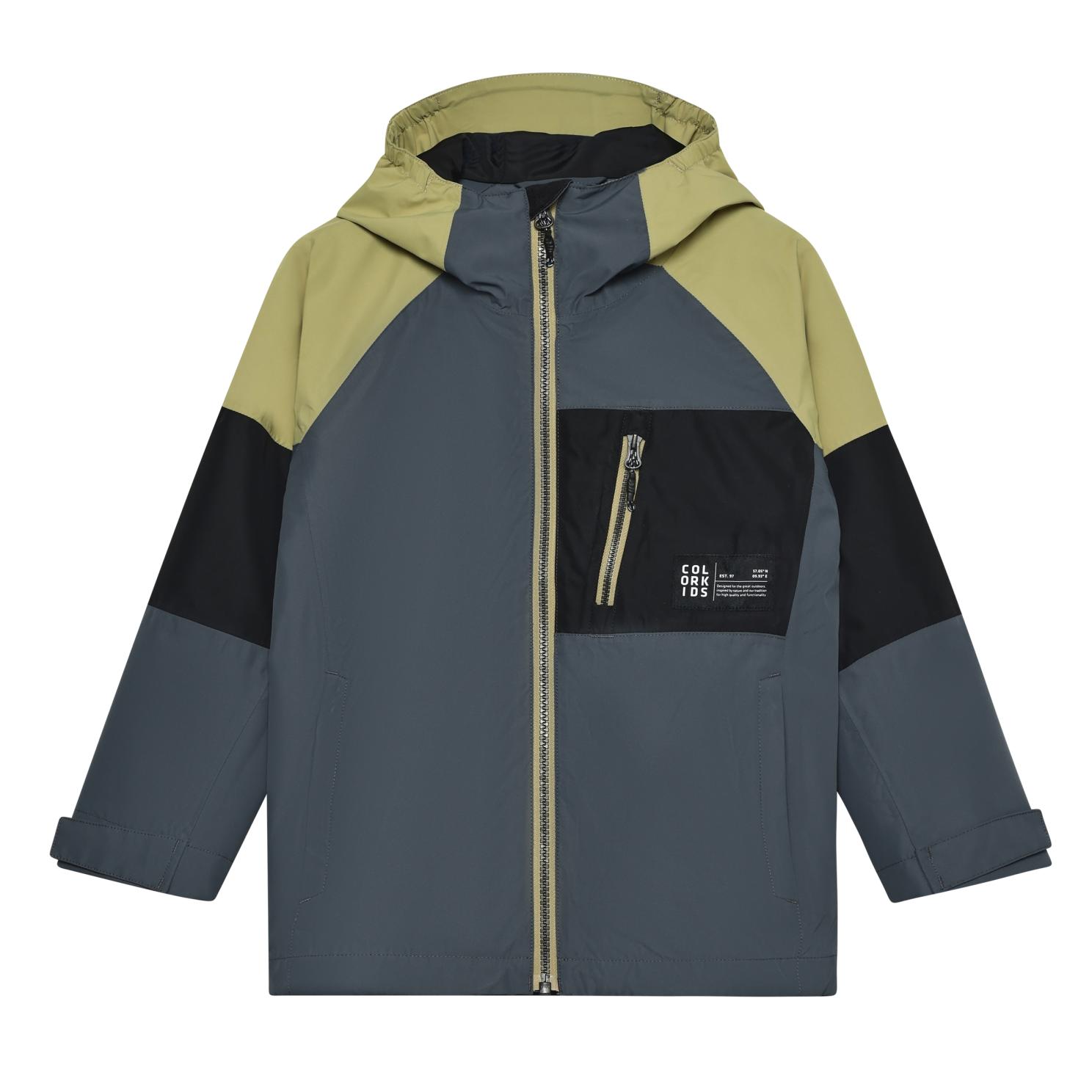 Color Kids Børne Regnjakke Bionic Finish Eco Coating Turbulence 110