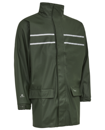 Elka Dry Zone Unisex Regnjakke Oliven 5xl