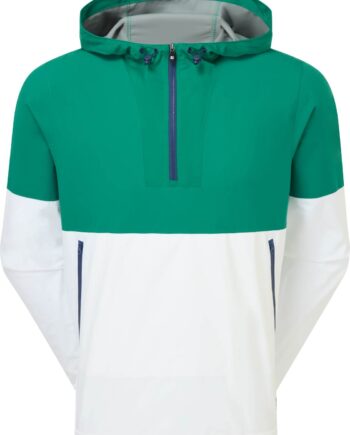 Footjoy Hydrolite Hoodie 2026 Herre Regnjakke White Green Str Xxxl