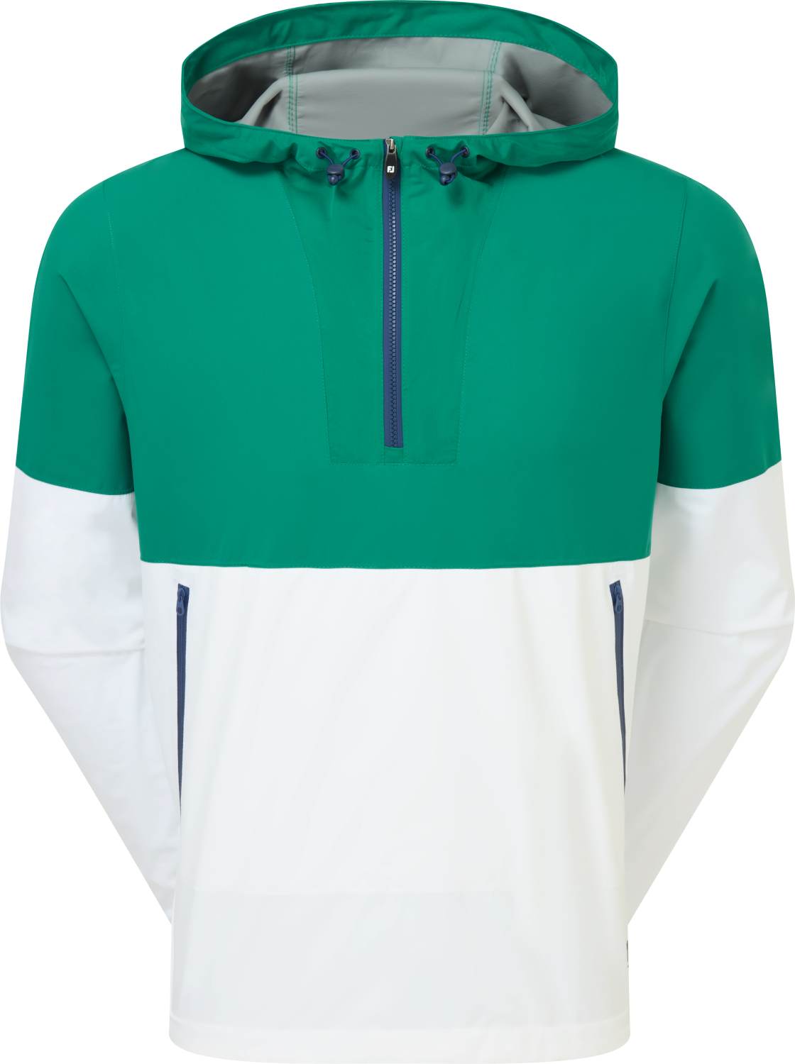 Footjoy Hydrolite Hoodie 2026 Herre Regnjakke White Green Str Xxxl