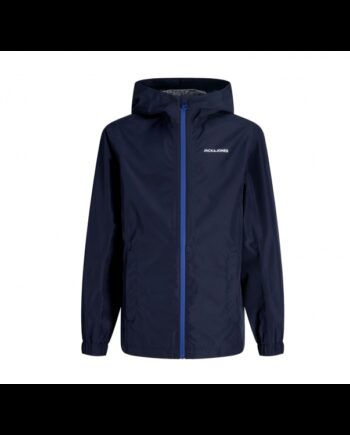 Jack   Jones Mini Regnjakke Navy Til Drenge