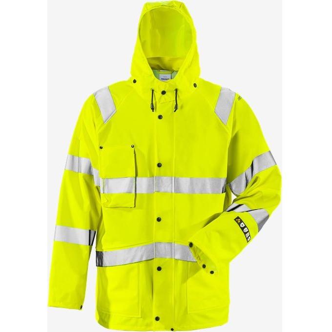 Kansas Flame Vis Regnjakke 4845 101038 Vis Gul Jakker 121649 940 13758