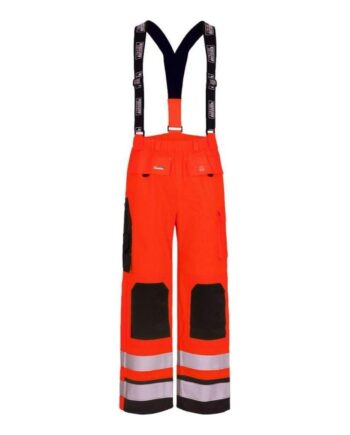Lyngsøe Brandhæmmende Regnbukser Lr6022 Vis Red Navy  Regntøj  Bukser  1149