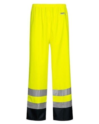 Lyngsøe Brandhæmmende Vis Regnbukser Lr3052 Vis Saturn Yellow Navy  Regntøj  Beklædning  Discount