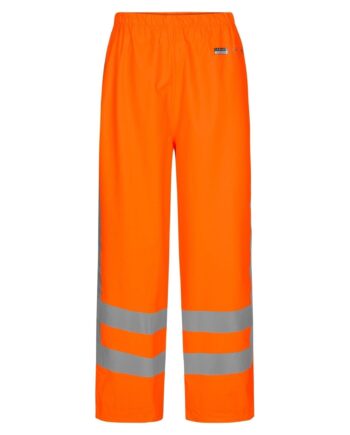 Lyngsøe Brandhæmmende Vis Regnbukser Med Rws Reflekser Lr52rws Vis Orange  Regntøj  Brandhæmmende  Discount