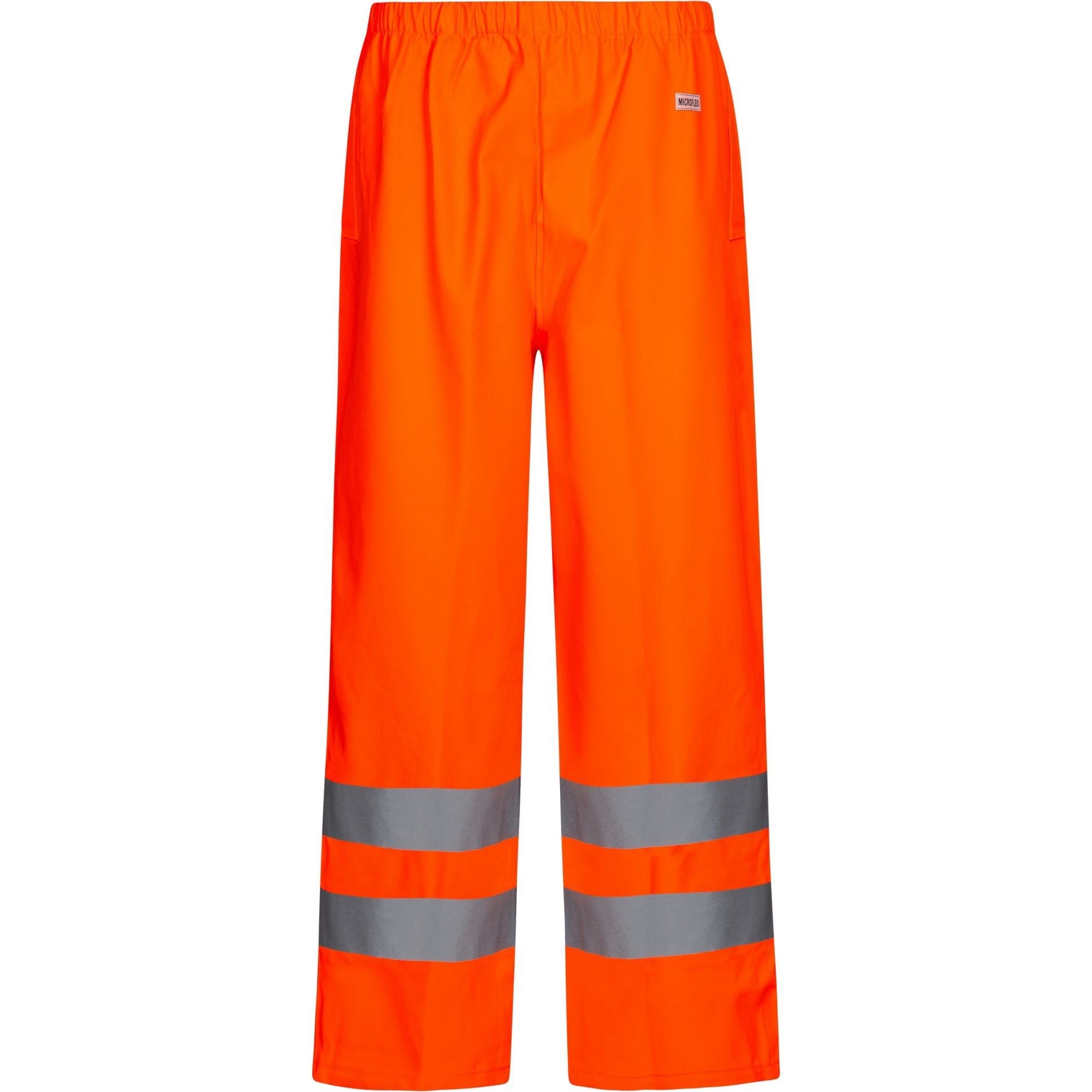 Lyngsøe Brandhæmmende Vis Regnbukser Pvc Lr252 Vis Orange Regntøj Brandhæmmende 1149