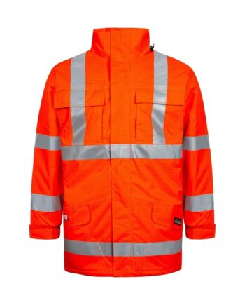 Lyngsøe Brandhæmmende Vis Vinter Regnjakke Foer Lr1148 Vis Red  Regntøj  Beklædning  Discount