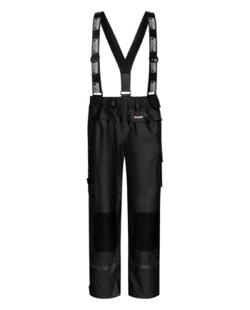 Lyngsøe Regnbukser Kraftig Pvc Kvalitet Lr7012 Black  Regntøj  343  Regnbuks
