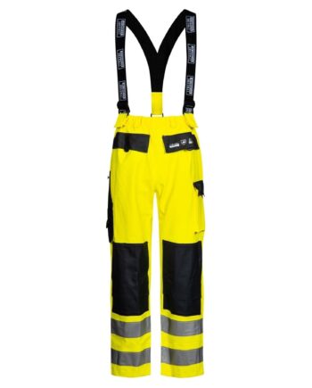 Lyngsøe Vis Regnbukser Kraftig Pvc Kvalitet Lr9012 Vis Saturn Yellow Navy  Regntøj  Discount  Iso 20471 Klasse