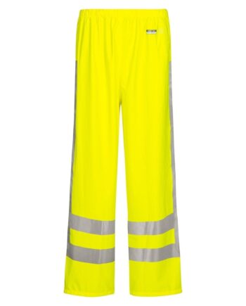 Lyngsøe Vis Regnbukser Kvalitet Med Rws Reflekser Lr71 Rws Vis Saturn Yellow  Regntøj  343  Herre