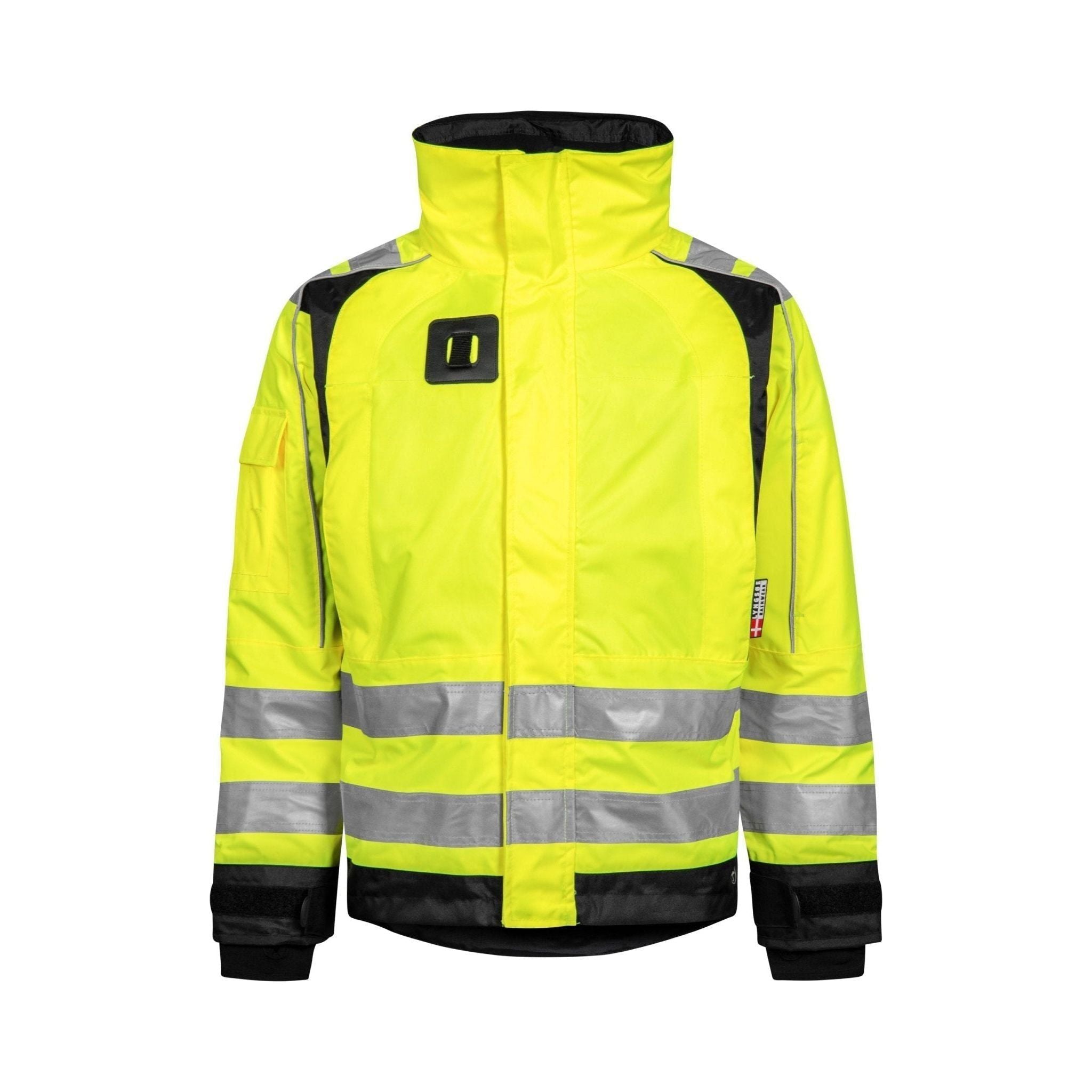 Lyngsøe åndbar Vis Regnjakke 99988 Saturn Yellow Black Regntøj Discount Iso 20471 Klasse
